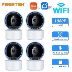 Camera IP Tuya WIFI PTZ 1080P HD Camera Giám Sát Trong Nhà Camera Thông Minh Camera An Ninh Ban Đêm Camera Video Giám Sát Với Chức Năng Đàm Thoại Hai Chiều