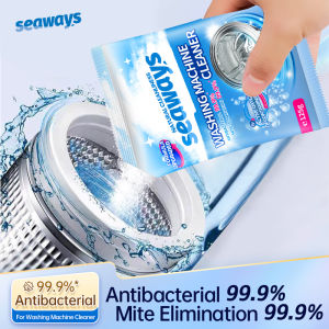 Seaways Washing Machine Cleaner（125g） Antibacteria Washing Machine Drum Cleaner Powder Descaler Deep Washer Supplies Dirt
