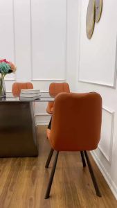 Ghế Ăn Hiện Đại T90 Villa Bọc Da PU Cao Cấp Chân Kim Cương Ghế Bàn Phẳng - Phong Cách Hiện Đại Màu Sắc Đa Dạng Freeship T90