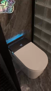 smart toilet features fully automatic sensing multi-mode intelligent screen display water tank high pressure