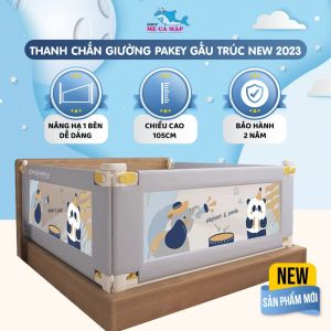 Thanh Chắn Giường Pakey LC1 Bản New Cao 105cm Ống Thép Siêu Dày Thanh Chắn Giường Thiết Kế Chốt Nâng Cấp Bấm Hạ Dễ Dàng Kích Thước Thanh Chắn Giường Đa Dạng - Lazada