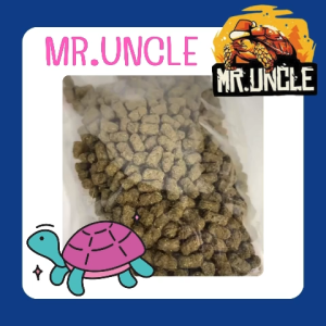 ขนาดทดลอง อาหารเต่าบก มิสเตอร์อังเคิล (Mr.Uncle) สูตรออริจินอล  และ สูตรเต่าเด็ก