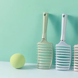 Sisir Rambut Anti Rontok Model Melengkung Pijat Kesehatan / Sisir Anti Nyangkut Sisir Anti Kusut