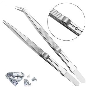 Non-slip Locking Adjustable Tweezers