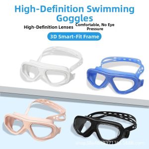 SHANNAIER | Anti-fog Waterproof HD Transparent Swim Goggles