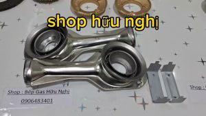 [HCMCombo 2 ]điếu bếp ga đôi bếp gas dương( inox 410 )