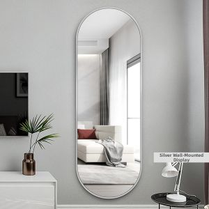 SAMEDREAM | Shatter-Proof Oval Wall Mirror for Full Body