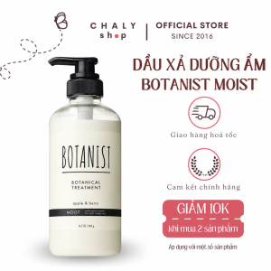 Dầu xả BOTANIST Moist Treatment Nhật Bản 460g dưỡng ẩm cho tóc khô xù