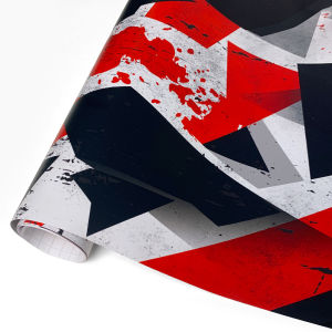 Camouflage Car Wrap Vinyl 3 Colors Auto Decorating Geometric Style Wrapping Sheet Auto Body Films Stickers for Car Accessories