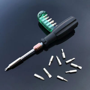 11 in 1 Magnetic Screwdriver Set Bit Hand Tools Hex Torx Screw Driver Car Appliances Funiture Repair Kit Multi-function Tool