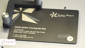 Metal Business Card | Laser Engraved