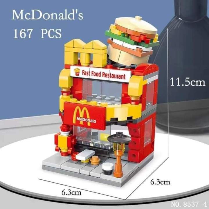 Lego store friends mcdonalds