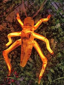 SXH LED Dynamic Simulation Ant Grasshopper Insect Park Landscape Travel Night Tour Lighting Project Lawn Decoration Light