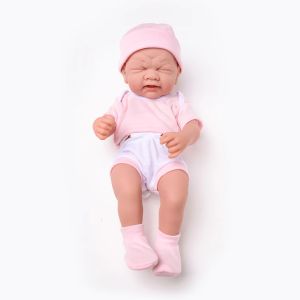Búp Bê Reborn Vinyl 14 Inch (35cm) Với Khuôn Mặt Em Bé Sơ Sinh Chân Thực Thân Mềm Mại Và Bộ Quần Áo Quà Tặng Sinh Nhật Cho Trẻ Em Đồ Chơi.