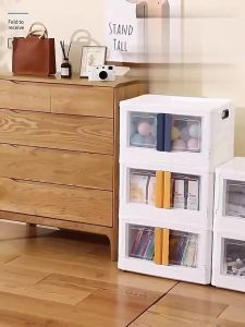 MallMainan-C1115 Lemari Lipat Plastik Storage Box Organizer / Container Box Lipat folding Box