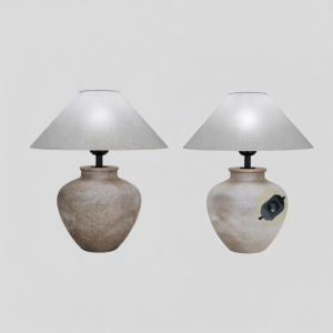 Abotu | Đèn Sứ Wabi Sabi
