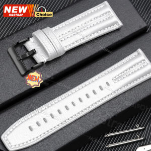 22mm Handmade Stitching Strap Smartwatch Leather Woemn Men Vintage Wristband for Seiko Bracelet for Rolex Solid Pin Buckle Band