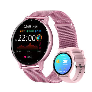 2025 ใหม่เลดี้แฟชั่นสมาร์ทนาฬิกาผู้หญิง AMOLED HD หน้าจอ GPS Sport Heart Rate บลูทูธกันน้ํากลางแจ้ง Smartwatch ผู้หญิง