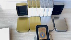 Hộp thiếc bảo quản trưng bày zippo