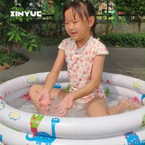Kolam renang anak tiup motif dinosaurus -XinYue