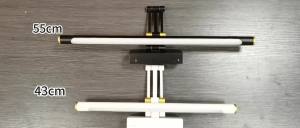 Kinlams | Bathroom Mirror Headlight Collapsible Adjustable Wall Light Washbasin Bathroom Mirror Cabinet LED Makeup Mirror Headlight