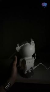 Astronaut Galaxy Colorful Light Starry Sky Projector Night Lamp Lampu Tidur