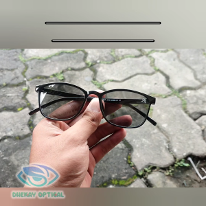 ARTMATIC 3036KT - Kacamata Baca Pria Wanita Model Kotak Lensa Hitam Redup Untuk Rabun Jauh Rabun Dekat Double Fokus Model Kotak Bahan Plastik Lentur Dan Ringan Nyaman Di Gunakan Tidak Mudah Patah