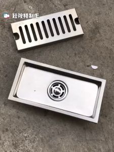 SUS304 Linear Floor Drain HOLE & TILE/CONCEALED Stainless Bathroom Shower Drainer Anti Odor