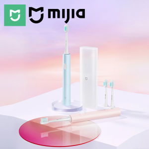 MIJIA | MIJIA T200/T200C Sonic Electric Toothbrush2 Mode2 Brush HeadsWhitening ToothbrushUSB‑C 25 Day BatteryIPX7 Waterproof