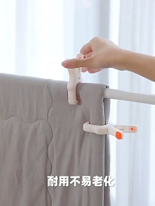 1/2/3pc Large Beach Towel Clips Plastic Strong Windproof Clothes Pegs Quilt Hanging Clip Reusable Non-slip Fixed Drying Clothespin