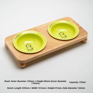 Petdebby | Anti-Tip Ceramic Bowl for Cats and Dogs