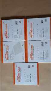 Onemed Dermafix Tulle 10x10 isi 10pcs Steril Paraffin