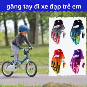 Găng Tay Xe Đạp Trẻ Em ETBIKE Polyester Có Thể Giặt Đầy Đủ Ngón Tay Cho Lứa Tuổi 4-11 Lý Tưởng Cho Xe Tay Ga Và Học Lái Xe