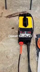 DEWALT ตู้เชื่อมระบบ Inverter IGBT MMA-990 พร้อมพิเศษสายเชื่อมยาว 10 ม. (Technology of Japan)