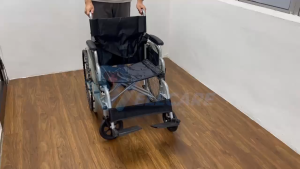 [Same-Day Delivery] Foldable Detachable Armrest and Footrest (DAF) Lightweight Wheelchair