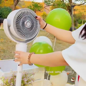 xiaomi 2025 New Kipas Camping Charging fan Retractable Remote control wireless berdiri stand Fan Desk Outdoor空气循环扇
