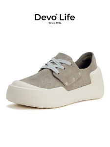 Devo Life | Soft Cork Shoes Wrap Heel Platform Flats