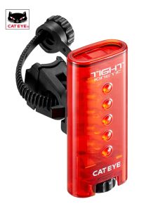 Cateye Cat Eye Tightkinetic Series Smart Brake Taillight Battery Type Full Waterproof Bicycle Light
