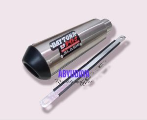 silincer silinser selencer selenser knalpot daytona inlet 50 mm