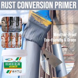 Rust Conversion Primer Metallic Waterproof Rust Converter Remover Anti-Rust Primer Metal Surface Rust Remover
