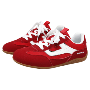 Warrior | Red Retro Ballet-style Soft-soled Training Shoes