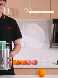 3-IN-1 Sugarcane Juicer Machine for Ginger Home Use Big Mouth Stainless Steel Juice Pulp Separator