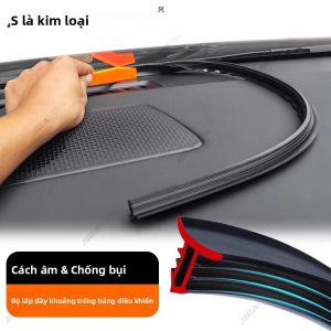SEAMETAL 160CM Đa Năng Ô Tô Bảng Điều Khiển Cói Dây Cao Su Khoảng Cách Chất Độn Chống Bụi Cách Âm Bảo Vệ Bảo Vệ Cho Bảng Điều Khiển Khoảng Cách