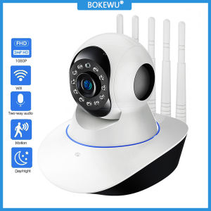 BOKEWU 1080P WiFi IP Camera Night Vision Smart Home Camera Wide View Surveillance CCTV Camera Wireless Baby Monitor