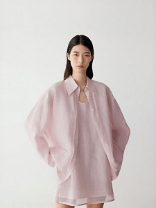 ICICLE | Summer New Arrival Linen Plain Long Sleeve Shirt