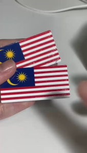 Ready Stock #Lencana Jalur Gemilang Sekolah #国旗徽章 #School Malaysia Flag Pin 2025
