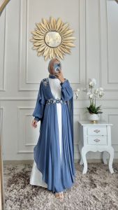 KAFTAN/GAMIS SHAHZEEA/SHAHZEERA FULL PURING BY FIYYA KAFTAN