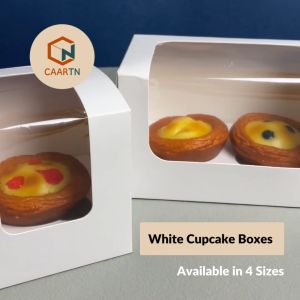 (10pcs) Food Grade White Cake Box | Cupcake Box | Cookie Box | Dessert Box | Pastry Box