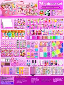 Transparent Resin Clay Set For Kids DIY