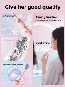 HONGMEITIANYI | Elegant HelloKitty Electric Toothbrush